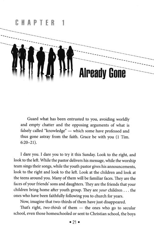 Already Gone: Why Your Kids Will Quit Church and What You Can Do To Stop It