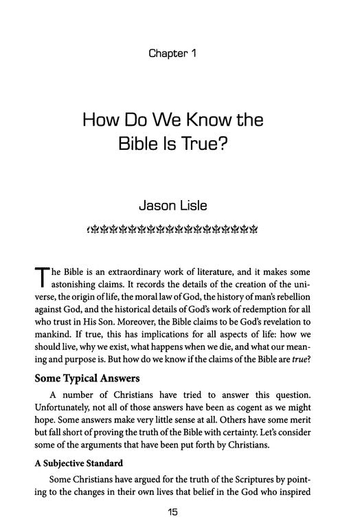 How Do We Know the Bible Is True? Volume 1